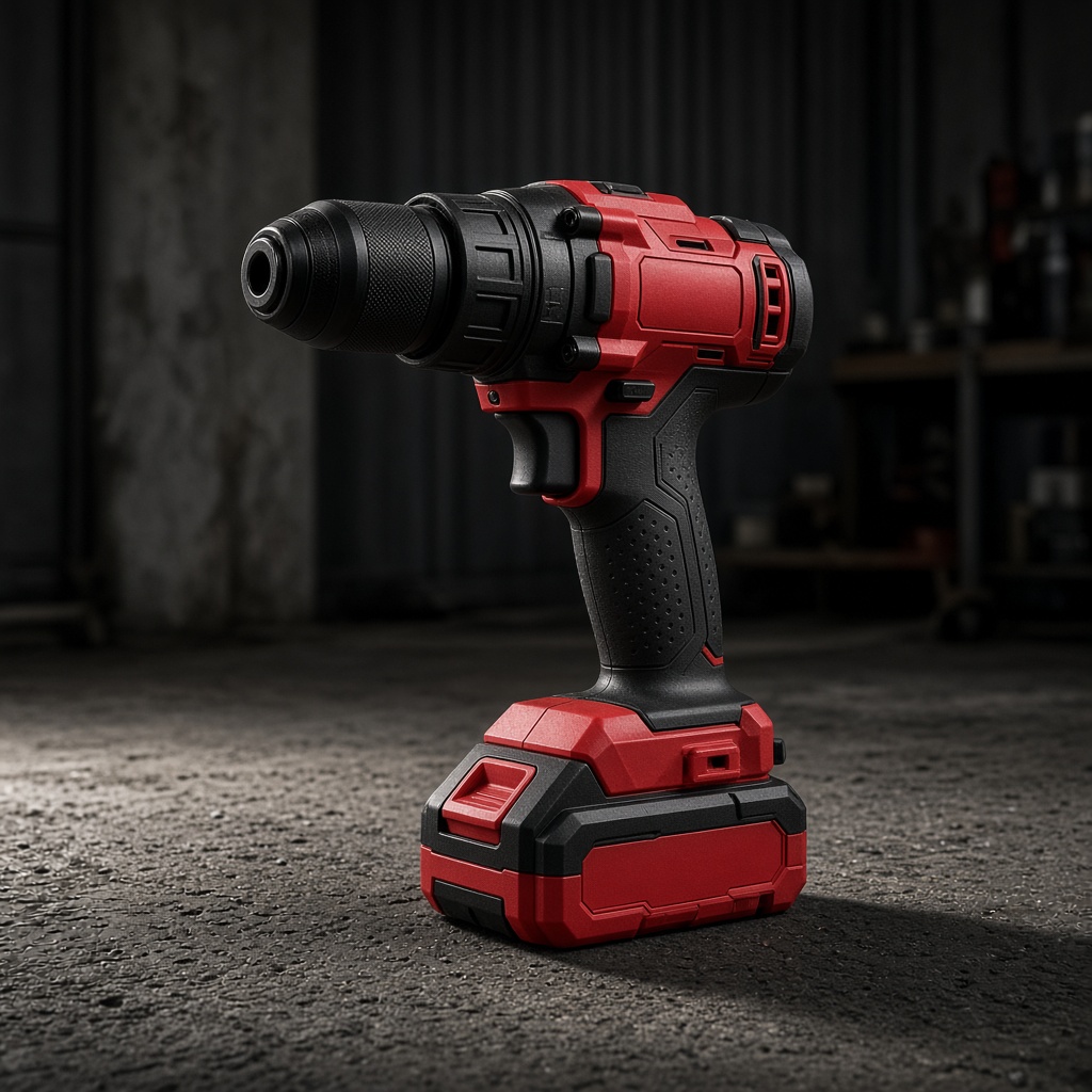 Red and black HX18 hammer drill